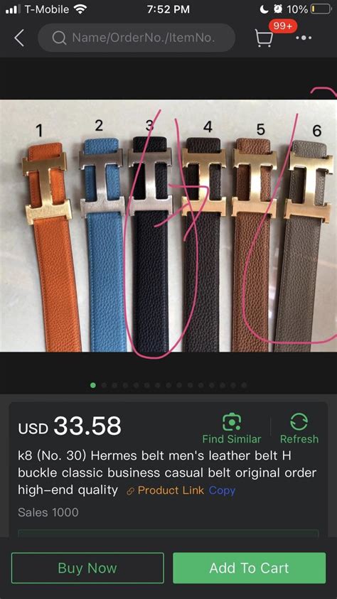 W2C Hermes belts (read text below ) : r/Pandabuy 